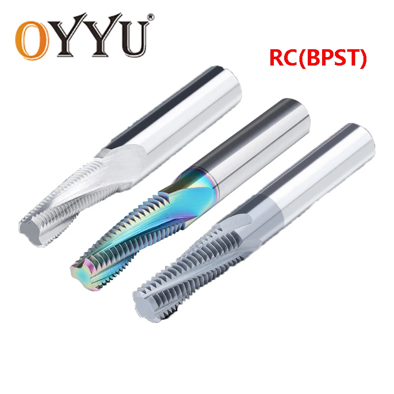 OYYU Thread Milling Cutter Inch RC BSPT 1/16