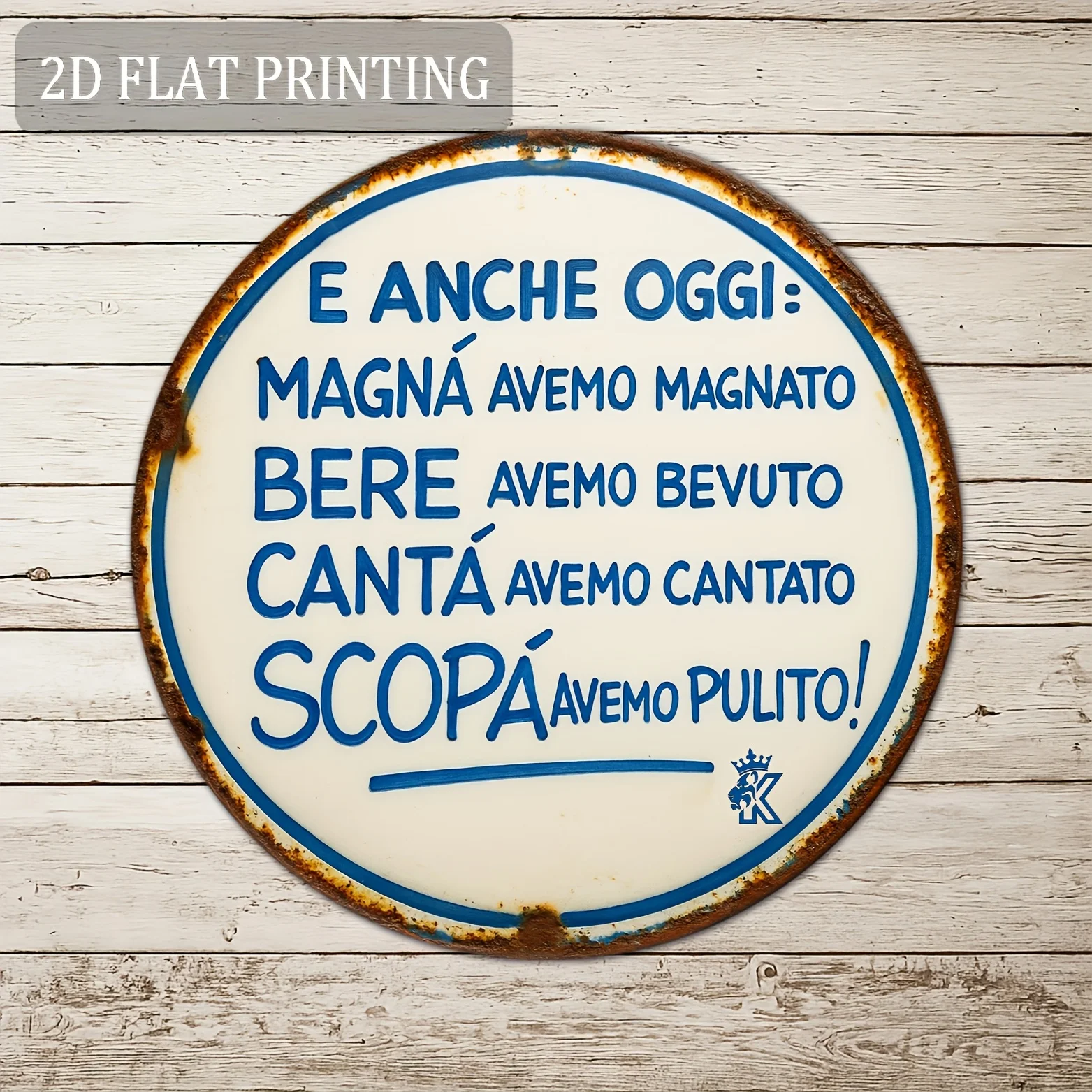 2D Flat, 1pc 