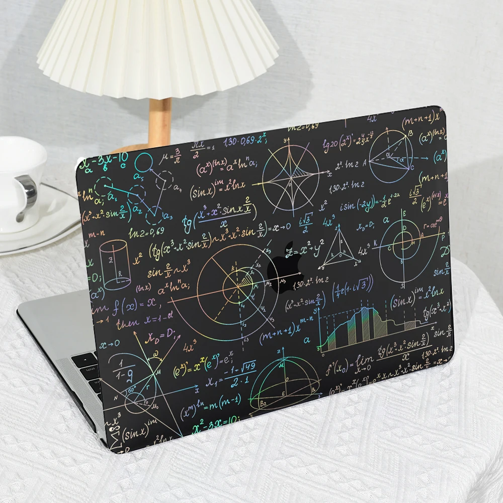 Newest Laptop Case for MacBook Air 13 15 2025 M4 M3 M2 M1 Pro 14 16 inch A3185 A3186 A2681 A2338 Pro13 Colorful Laser Cover