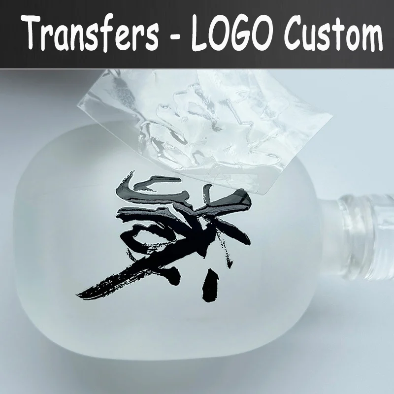 

300 шт. переводные наклейки с логотипом, легко наносимые переводные наклейки