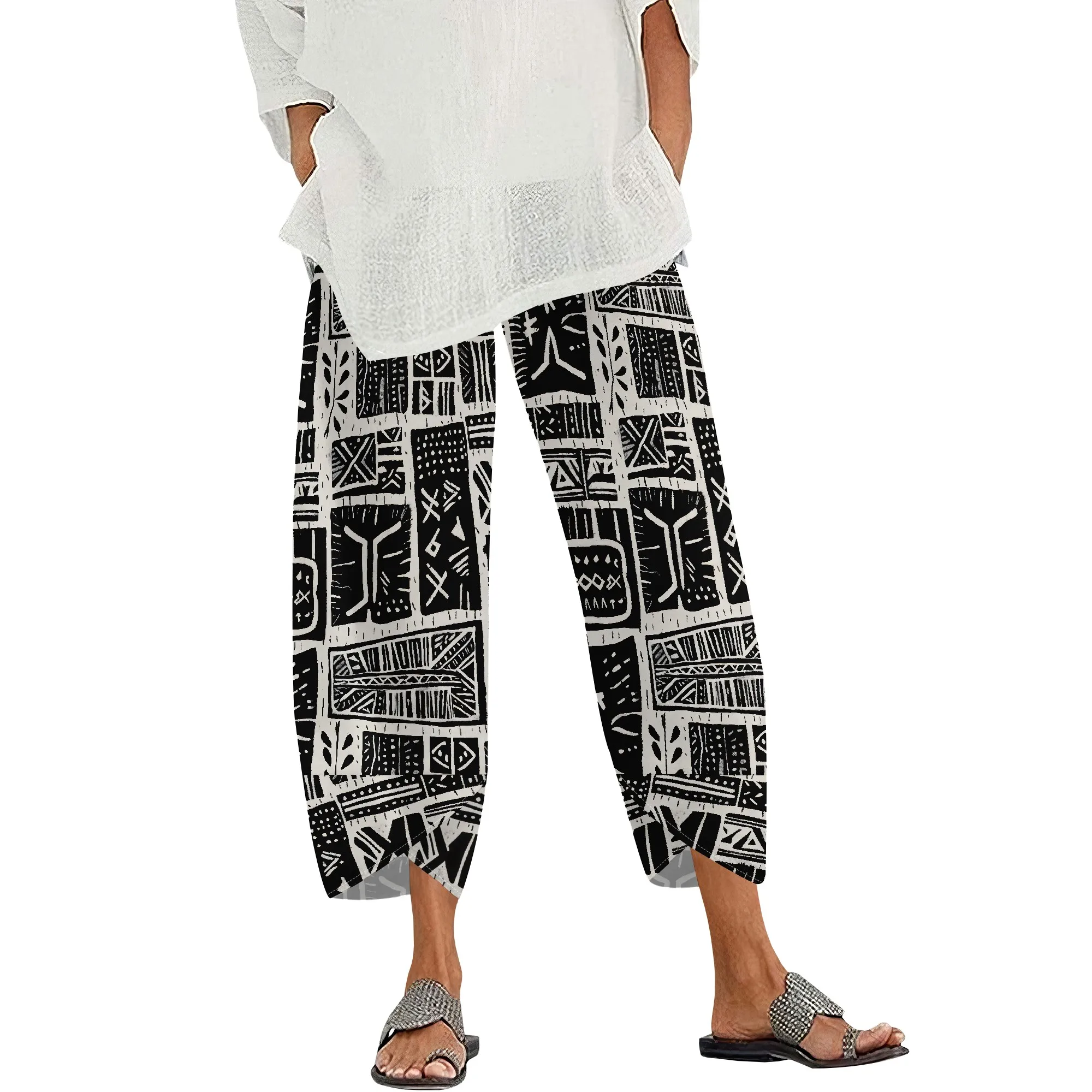 

Women Comfy Pajama Pants Stretch Sleepwear Lounge Pants With Pockets & Drawstring