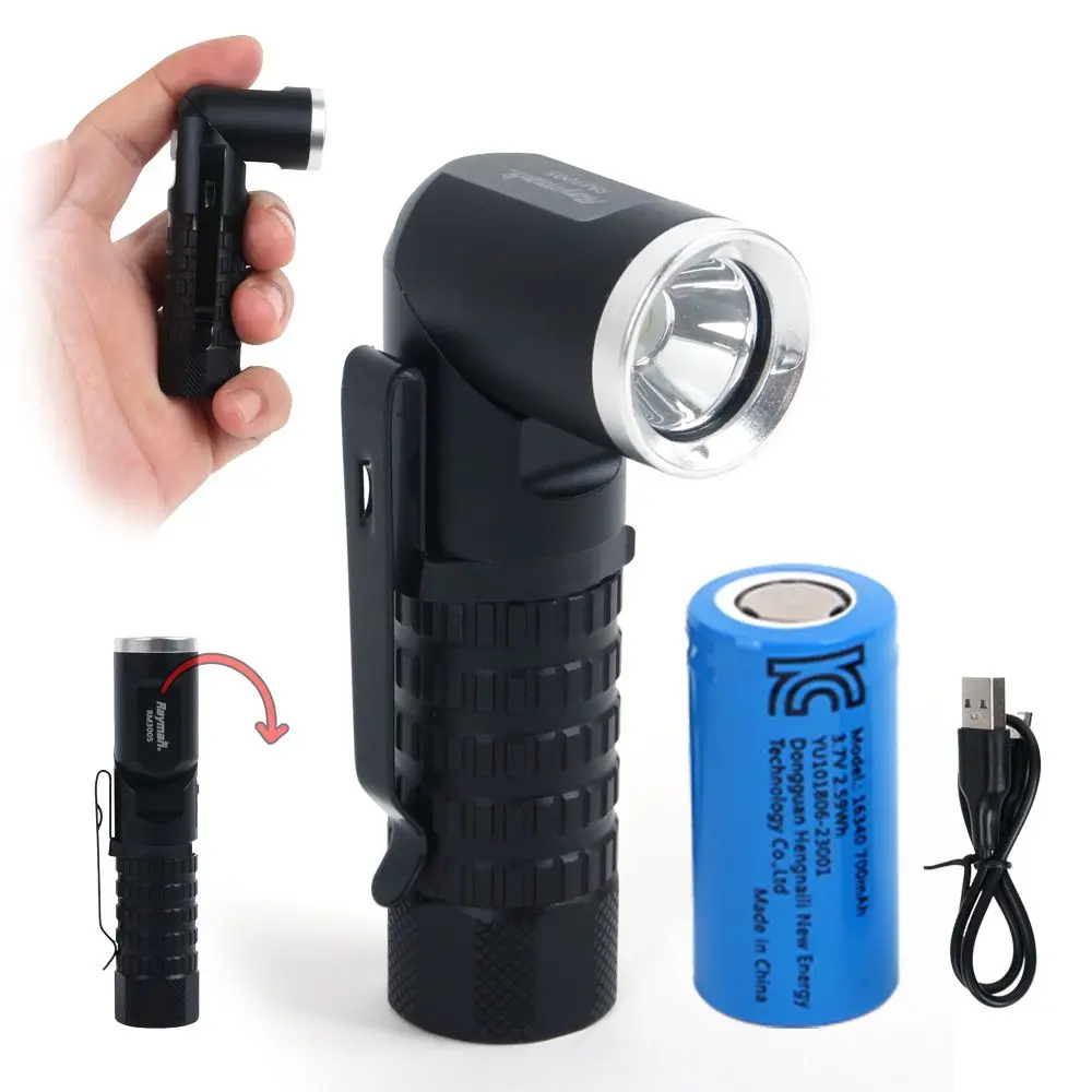 Lei man RM3005 flash 16340 Battery Set mini lantern C type charge