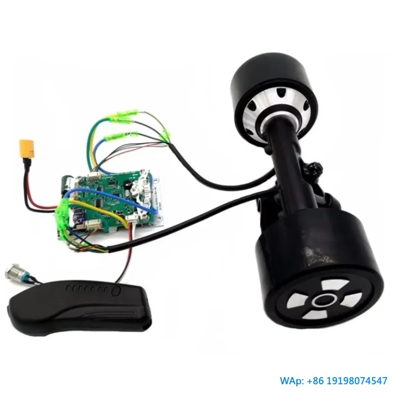 

Двухмоторный 90-миллиметровый мотор-колесо с контроллером для электрического лонгборда