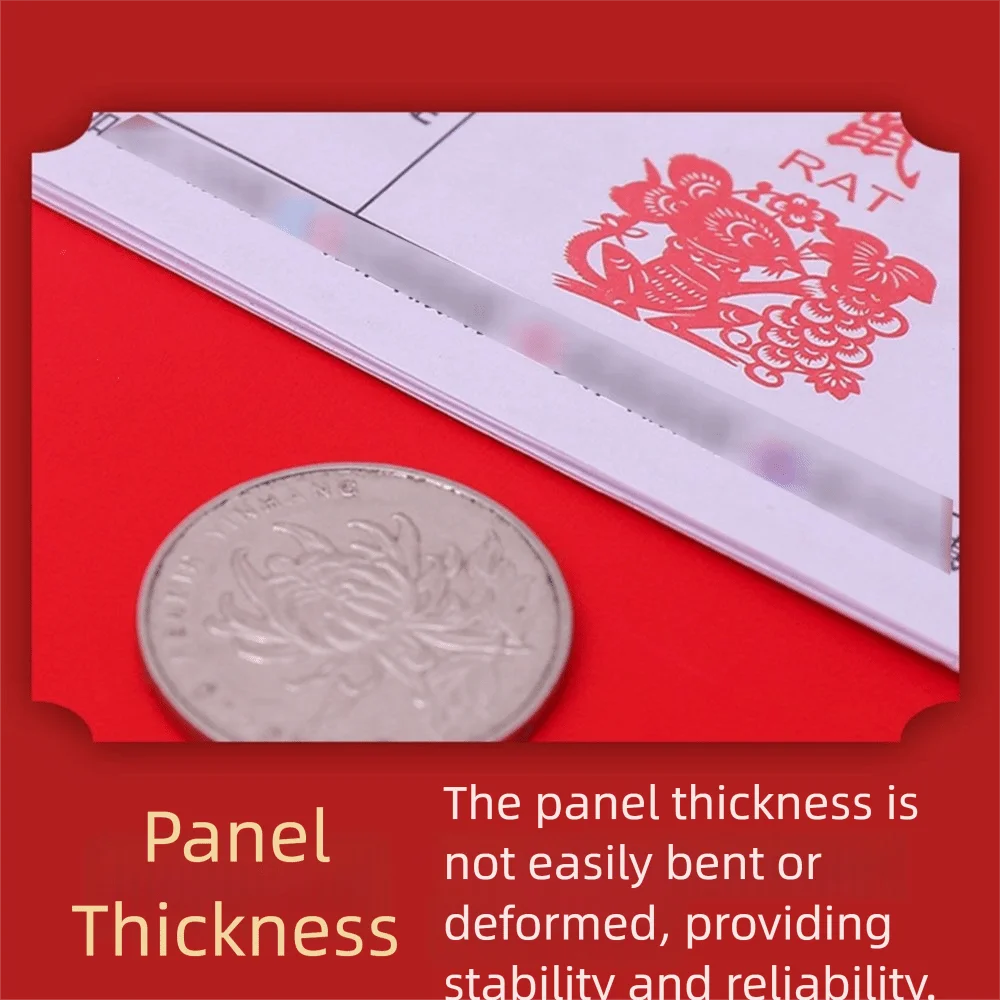 

Простые настенные календари на 2026 год с изображением лошади, подвесной бумажный календарь, отрывной ежедневный календарь, декор для дома и офиса