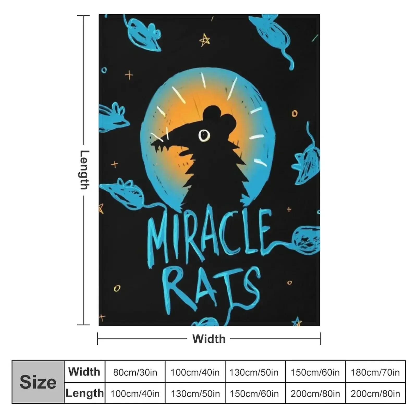 Night In The Woods Miracle Rats Throw Blanket Thin Softest Luxury Throw heavy to sleep Blankets