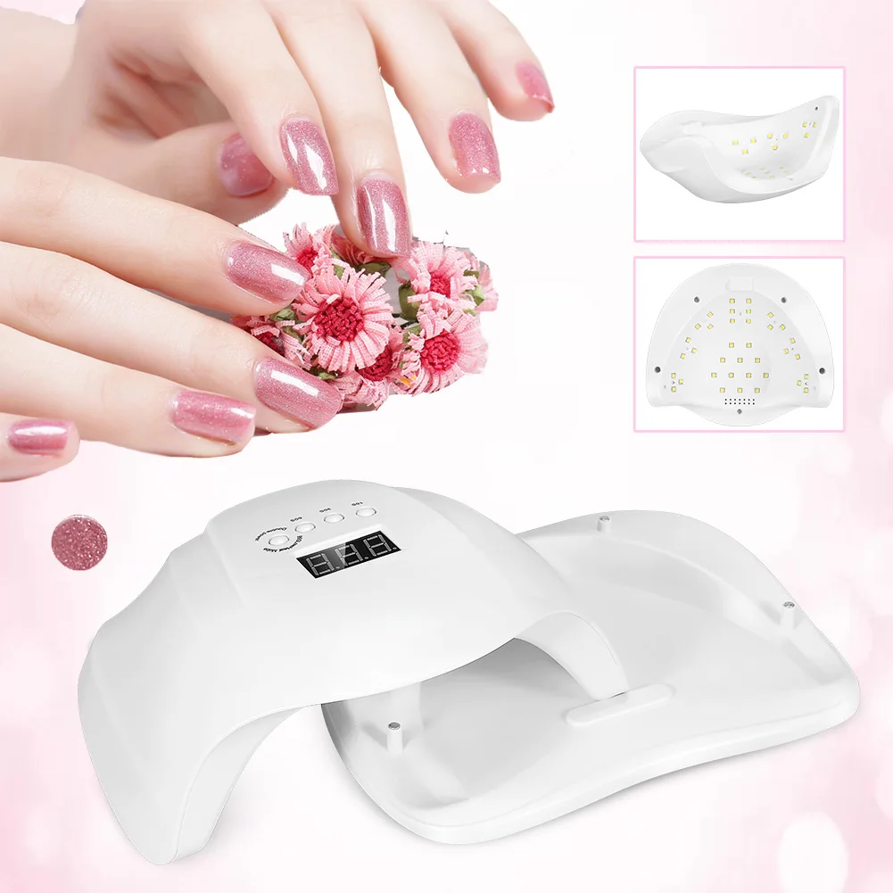 54W Nail Drying Lamp For Nails UV Light Gel Polish Manicure Cabin Led Lamps Nail Dryer Machine Professional Equipment