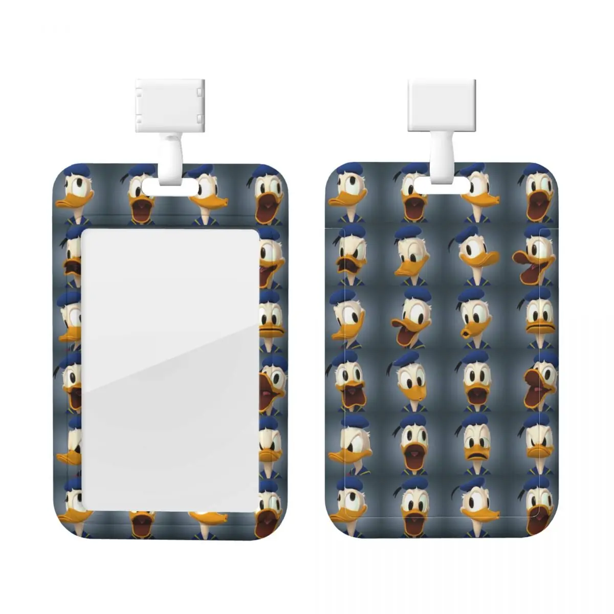 

Custom Neck Lanyard Card Holder Donald Duck Card Badge Holder For Subway Bus Bank Card Lanyard Credential Badge Holder Hospitals