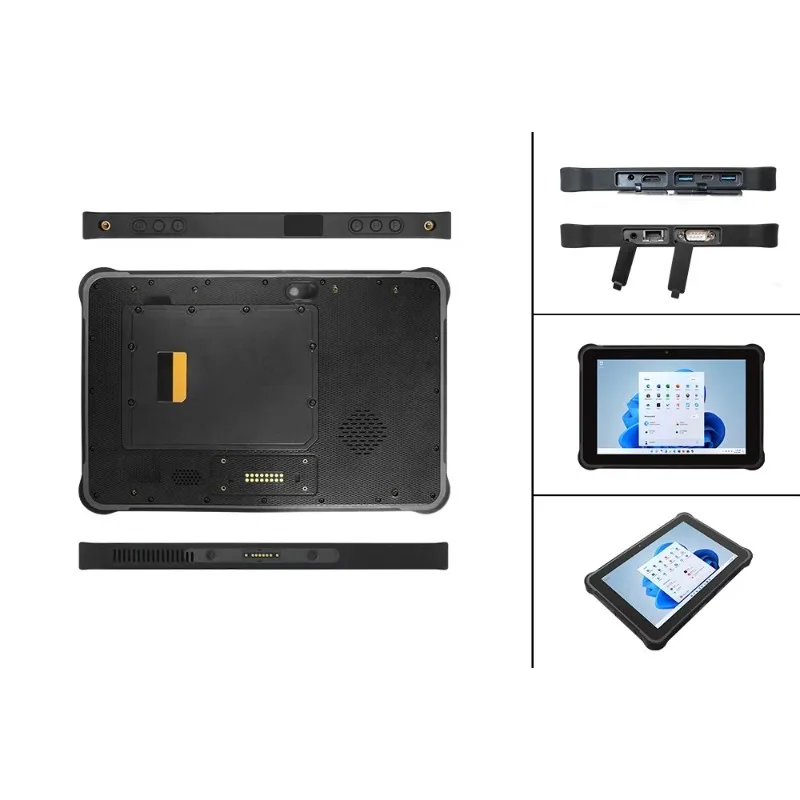 تابلت متين عالي الأداء مقاس 10.1 بوصة مزود بذاكرة وصول عشوائي I7-1255U وذاكرة وصول عشوائي 32 جيجابايت وسعة 1 تيرابايت SSD و4GLTE Wifi BT ونظام تحديد المواقع Win11 Pro ويندوز والكمبيوتر اللوحي المحمول
