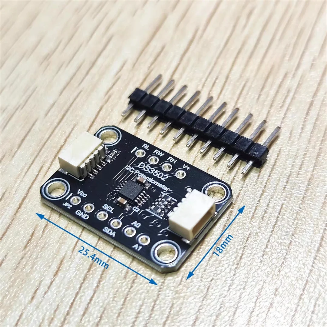 DS3502 I2C digital potentiometer compatible with STEMMA QT/Qwiic