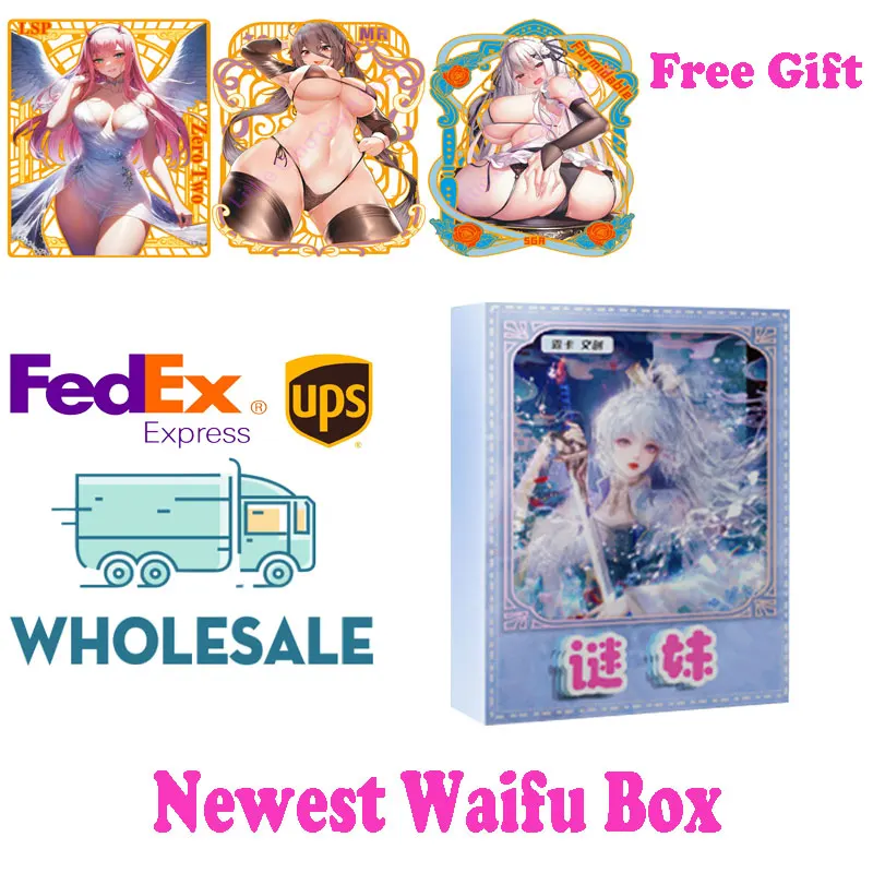 2024 Newest Wholesale Case Price Mimei Collection Card Waifu Booster Box CCG ACG Doujin Toys And Hobby Gift