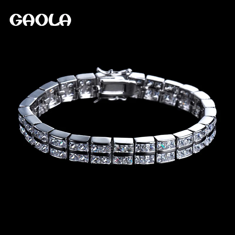 

GAOLA Fashion Flower Zircon Bracelets High Quality Luxury Cubic Zirconia Women Bracelet GLS0127