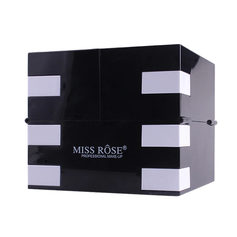 Miss Rose Professional Make-up 194 Farbe matt schimmernde Palette kosmetische Foundation Puder erröten Augenbrauen Kontur Beauty Kit Box