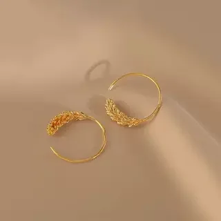 

Wheat ear earrings women's accessories