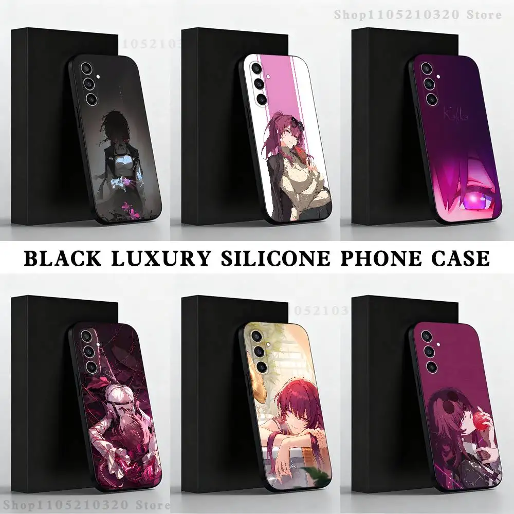 

Game K-Kafka on Star R-Railway Phone Case For Samsung S 25,24,23,22,30,21,10,9,Ultra,Plus,Lite,FE,4,5 G Black Soft Case