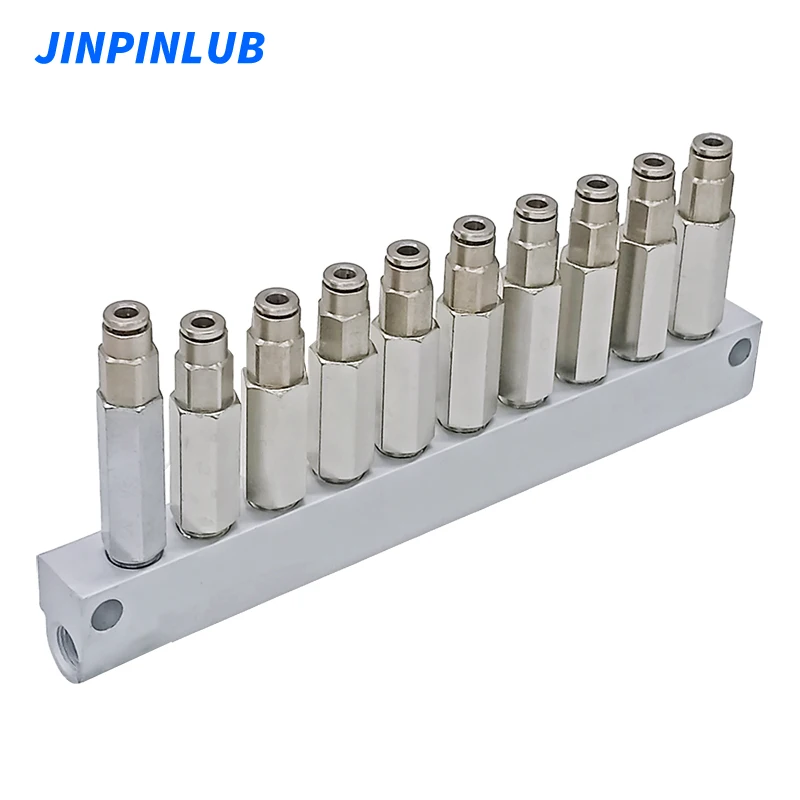 JINPINLUB MUK-10 صمام فاصل موزع موضع الموزع لنظام دائرة الشحوم الحجمي #5