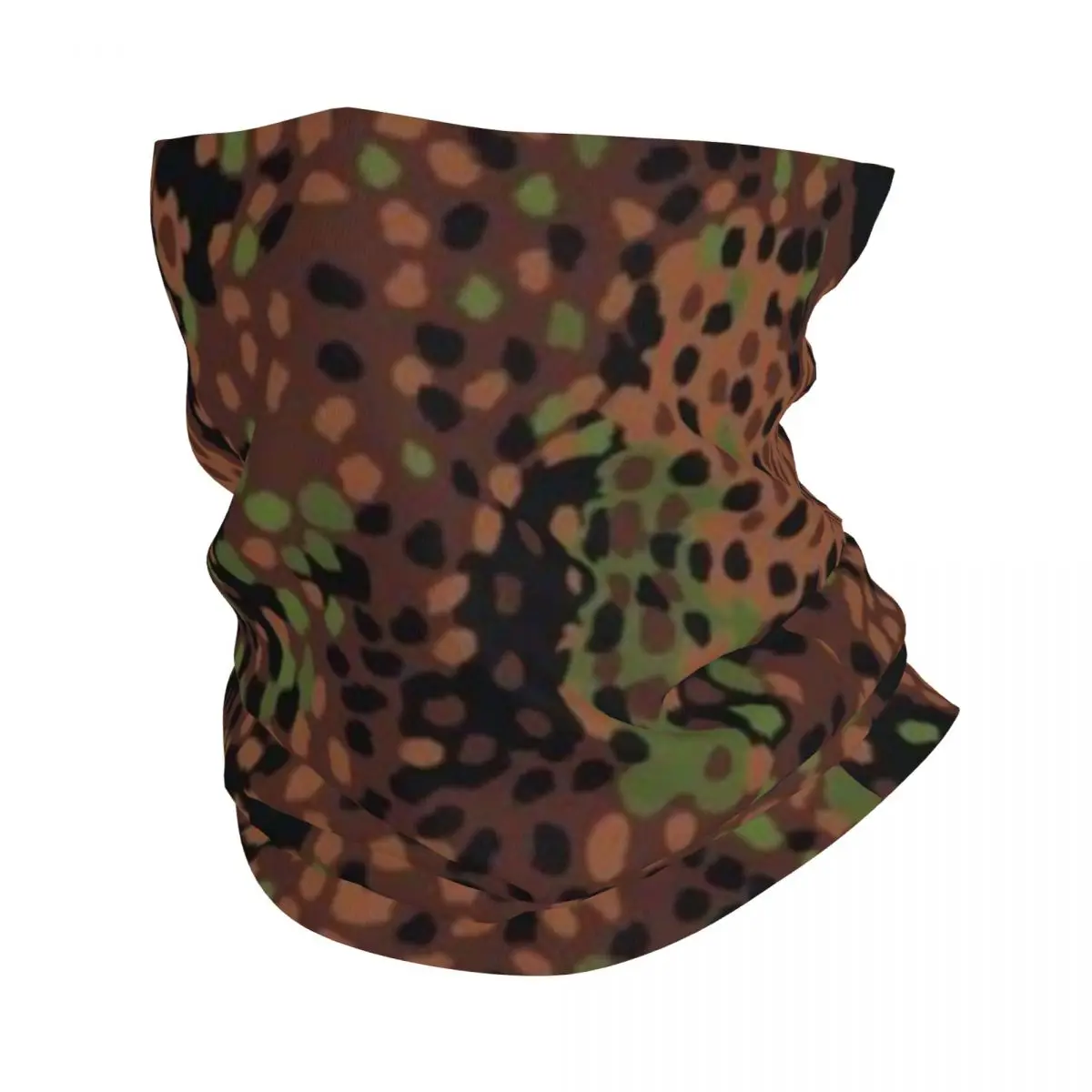 Camouflage Russian Bandana Neck Gaiter Printed Russian Woodland Balaclavas Face Scarf Warm Headwear Riding for Men Women Adult