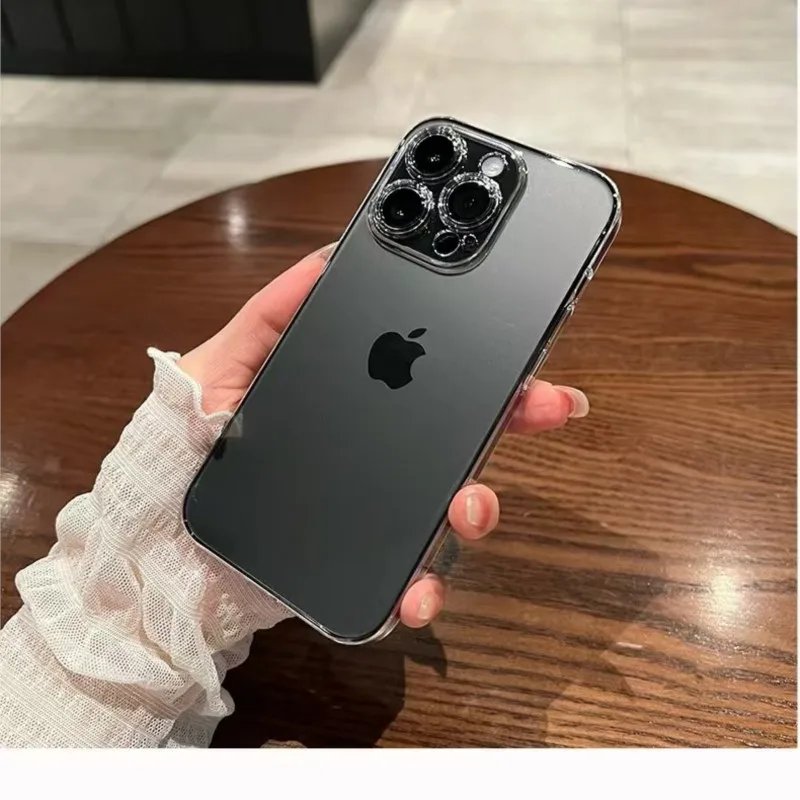 Clear Phone Case For iPhone 11 12 13 14 15 16 Pro Max Case Silicone Soft Cover For iPhone 13 Mini X XS Max XR 16 Plus Back Cover image 3