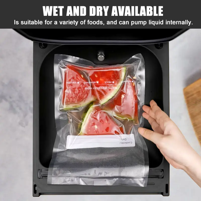 

C1 Intelligent Custom Vacuum Function Desktop Vacuum Sealer With 305mm Seal Bar Suitable for Restaurant Home Use Packing Machine