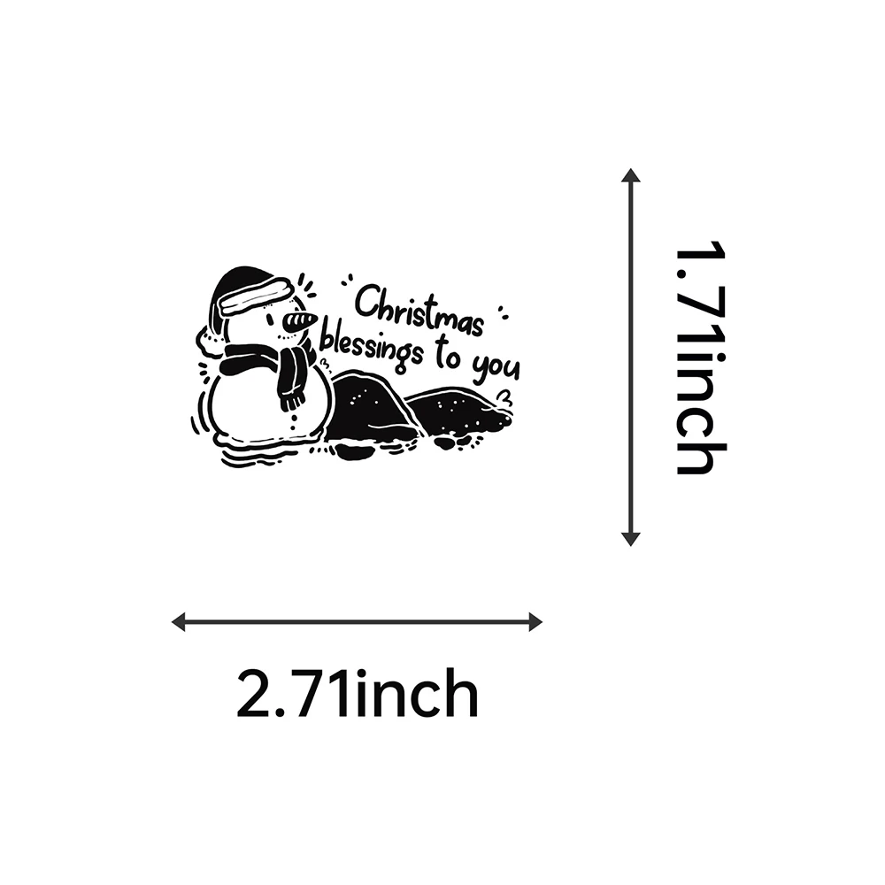 10/30/50 個クリエイティブクリスマステキストステッカー透明黒白落書きステッカー DIY 荷物電話スクラップブック漫画デカール