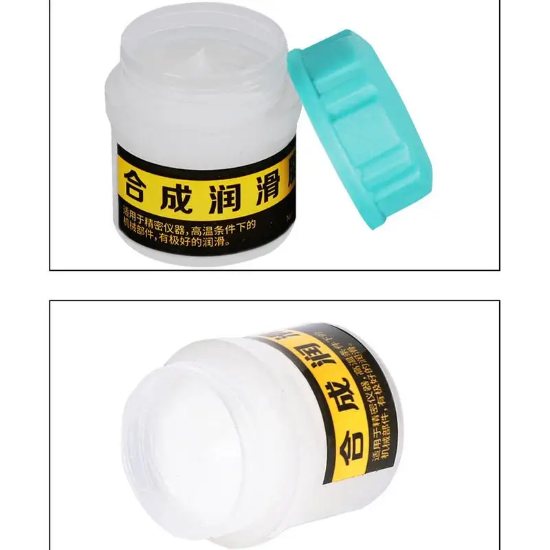 White Synthetic Grease Lubricating Oil Car Sunroof Door Keypad Satellite Shaft Rail Gear Bearing Mechanical O-ring Silicone Oil