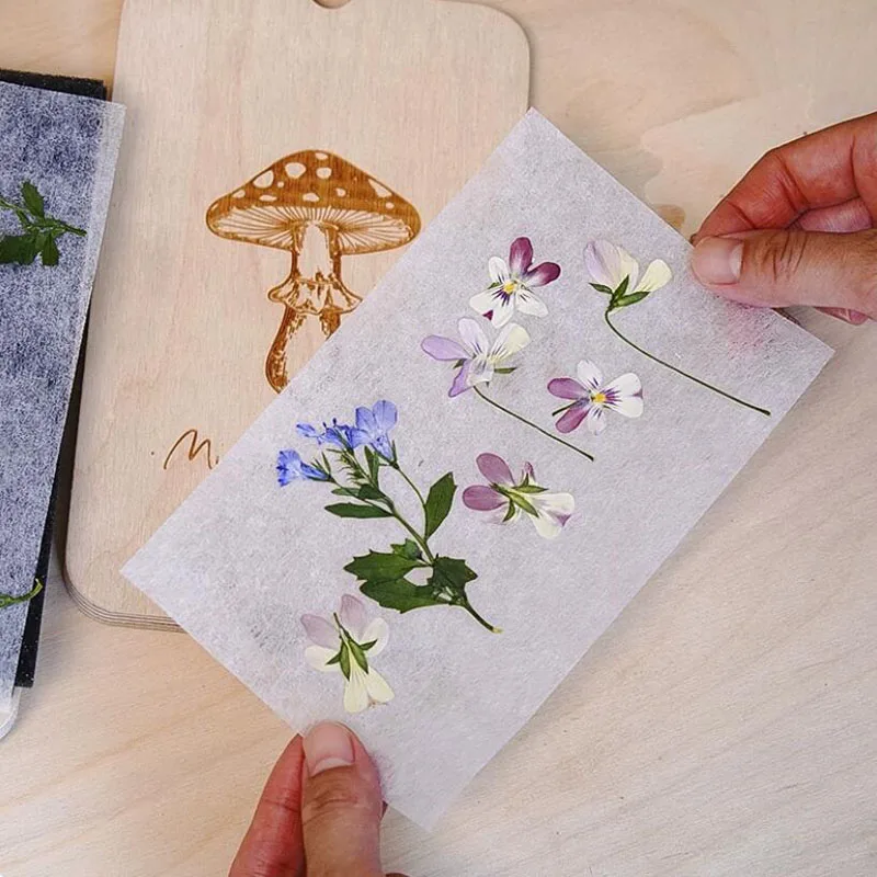 DIY Mini Flower Press Kit for Crafting Dried Flower Art Plant Specimen Making Tool Home Garden Decor