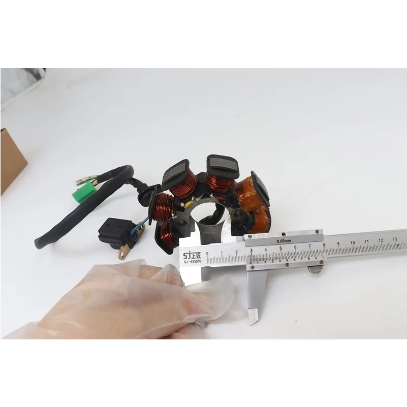 GY6 50 Magneto Coil 8 Poles Coils 50cc Ignition Stator For Moped Scooter Sunl Roketa Vespa ATV Quad Go Kart Buggy Parts