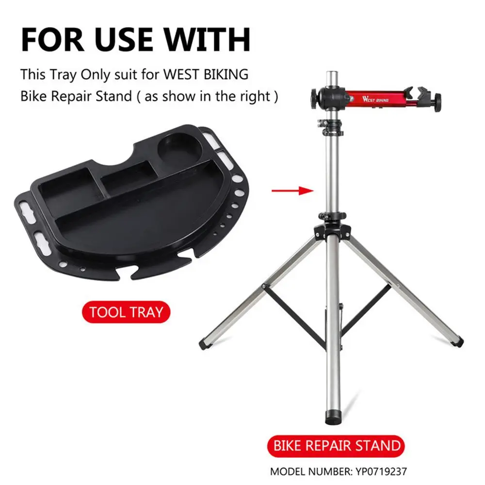 Soporte ajustable para reparación de bicicletas, estación de mantenimiento de herramientas, paleta especial para reparación de bicicletas