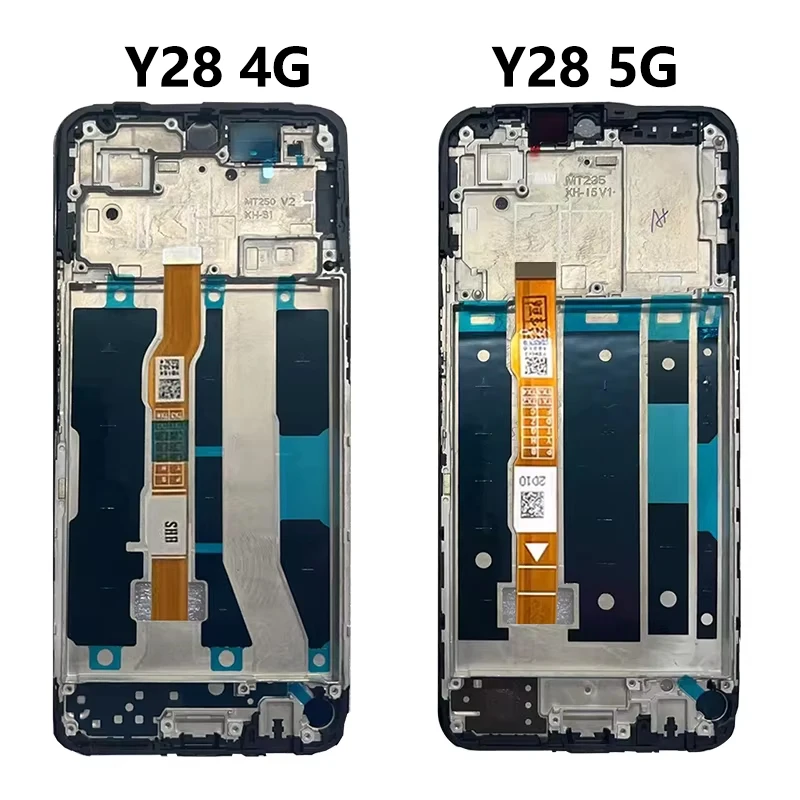 Y28 Display Screen For Vivo Y28 4G V2352 LCD Display Screen Touch Panel Digitizer For Vivo Y28 5G Display With Frame
