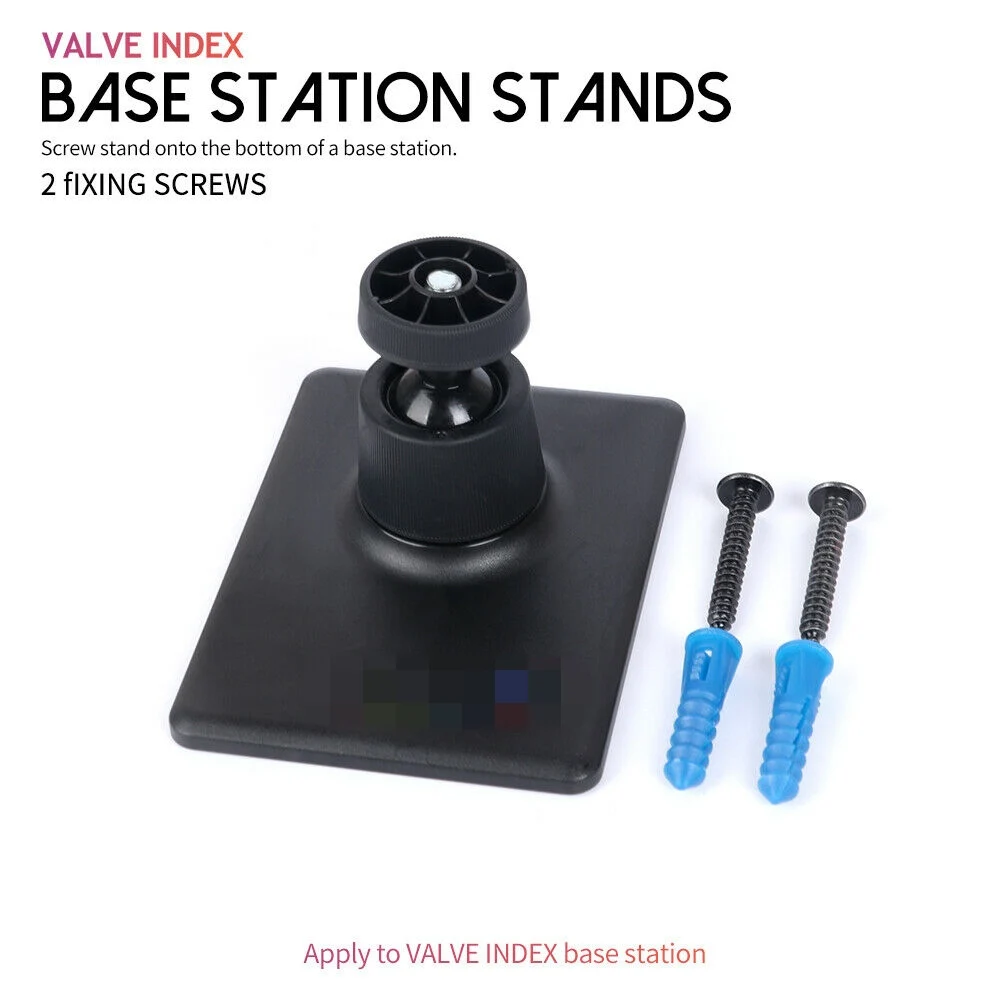 New VALVE INDEX Base Station Wall Mount Stand VR STEAM Games Screw Tracker Bracket Universal for HTC VIVE