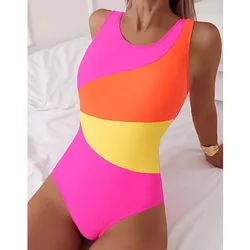 Summer 2026 Sexy One Piece Swimsuits Closed Women's Swimwear Push Up For Swimming Wear Body Bathing Suits Beachwear Pool Bather
