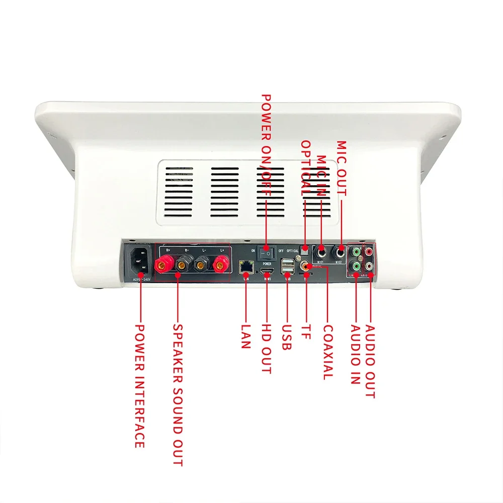المهنية واي فاي شاشة تعمل باللمس كاريوكي Jukebox آلة الغناء KTV المنزل نظام الكاريوكي KTV المحمولة مشغل كاريوكي مجموعة