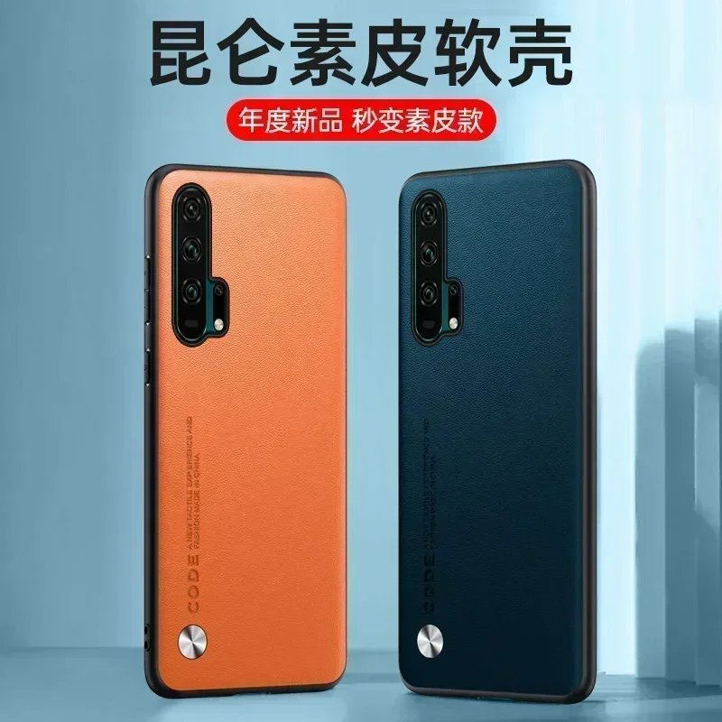 Роскошный оригинальный кожаный чехол для Huawei Honor 20 20Pro 20 Lite, противоударный силиконовый защитный чехол для телефона Honor 20 pro