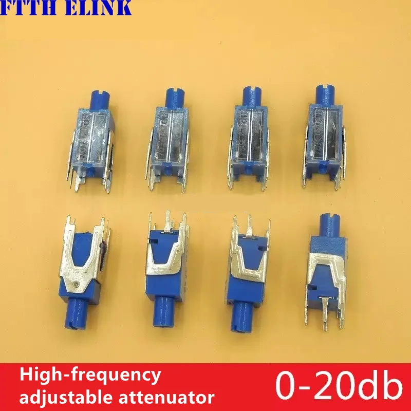 High Frequency Adjustable Attenuator for Cable, TV Amplifier, SJ-B Type, 75 Ω, 0-20dB, 100PCs