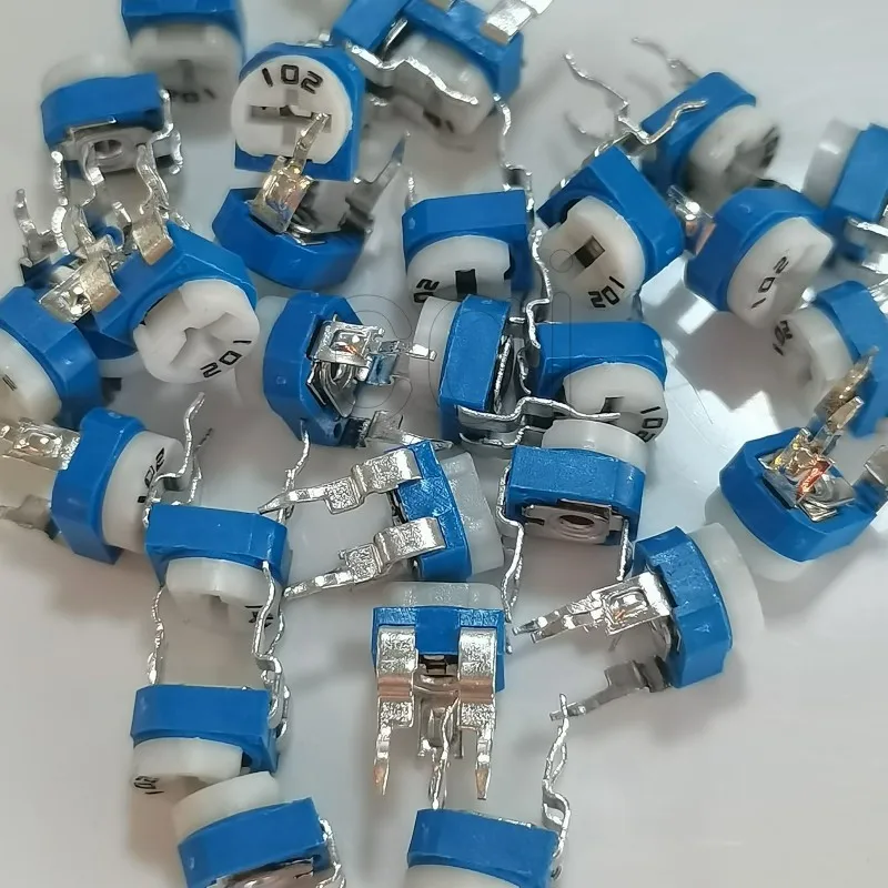 20 قطعة RM065 RM-065 سلسلة 100 200 500 1K 2K 5K 10K 20K 50K 100K 200K 500K 1M أوم Trimpot الانتهازي الجهد متغير المقاوم #3