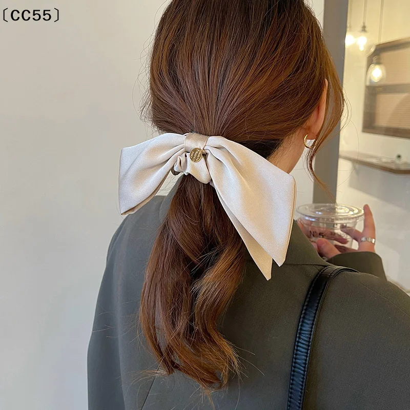 Ikat Rambut Pita Warna Solid A - Ribbon Bow Gift ulasan dan harga