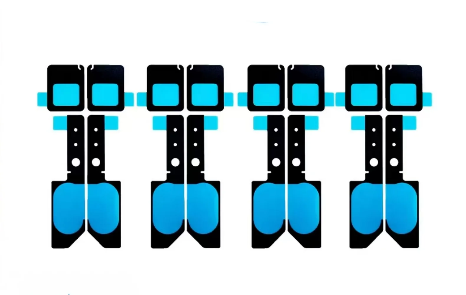 Speaker Adhesive Stickers Tape of Left Right Speakers for Macbook A2485 A2442