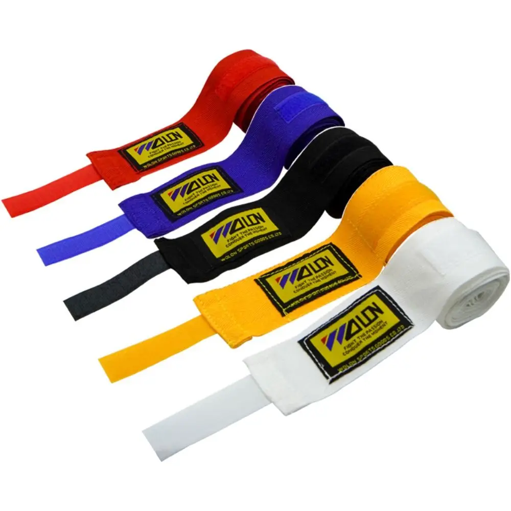 Cotton Boxing Training Bandages, Bandagens Desportivas, Sanda, Kick Boxing, Luvas Mma Hand, Cinto Wraps, 1,5 m, 2 m, 3 m, 5 m, 2 peças