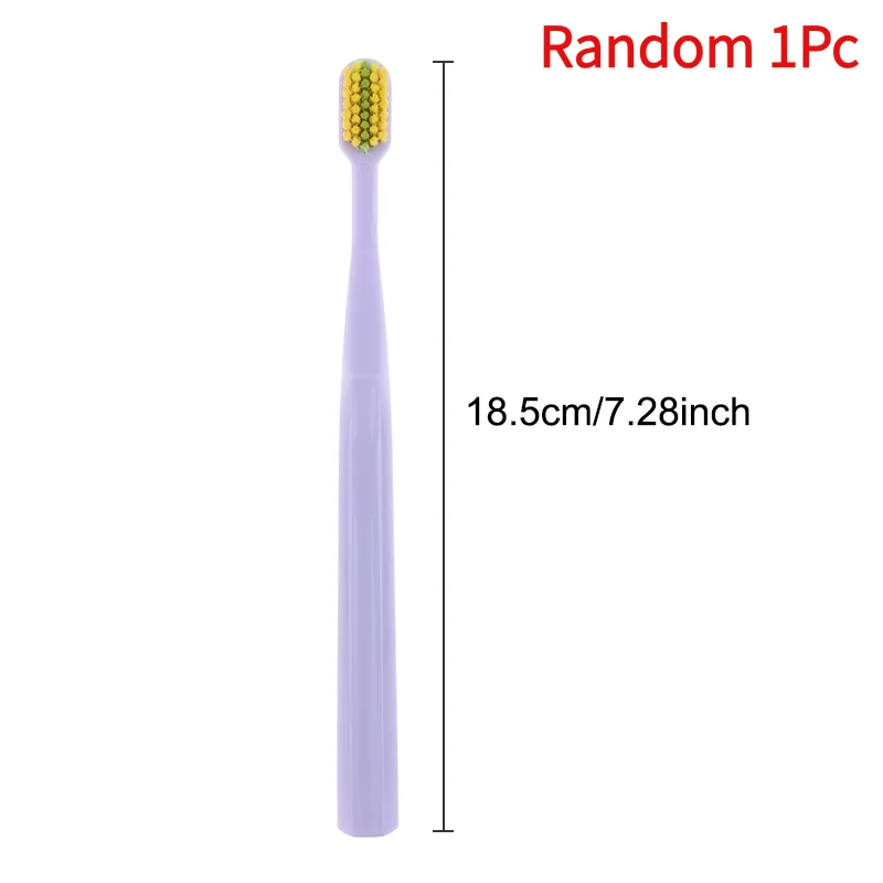 #Random 1Pc Toothbrushes Clean Braces Non Toxic Adult Dental Tooth Brush Soft Toothbrush