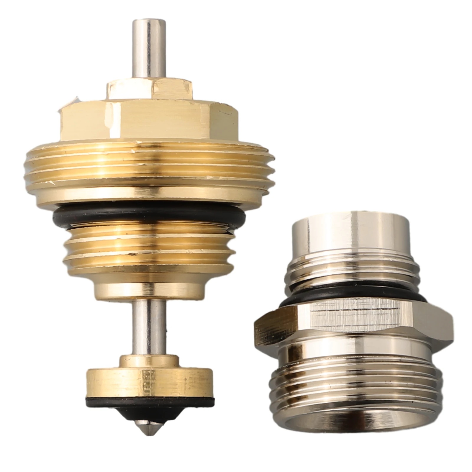Underfloor Heating Manifold Return Pin Valve Core M30x1 5 Thread for durable Brass Material for Easy Installation Complete Set