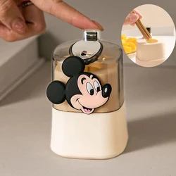 Disney Mickey Mouse pojemnik na wykałaczki automatyczny dozownik do wykałaczek kreatywny Organizer wykałaczki do restauracji