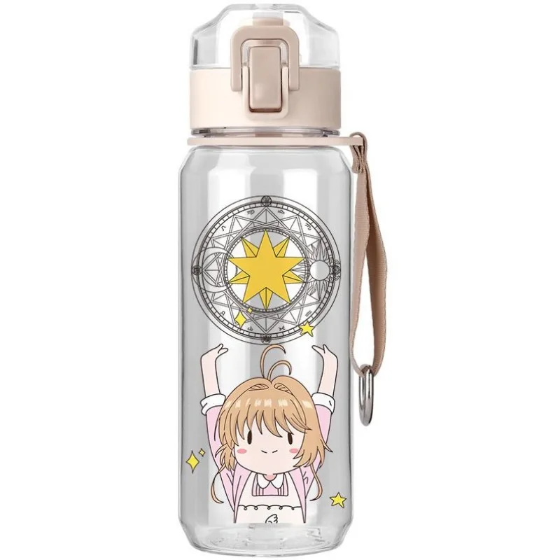 Card Captor Sakura Kinomoto Sakura Anime Peripherals Kawaii Cute Prints Student Portable Hand Carry Drink Cup Girlfriend Gifts - Image 4