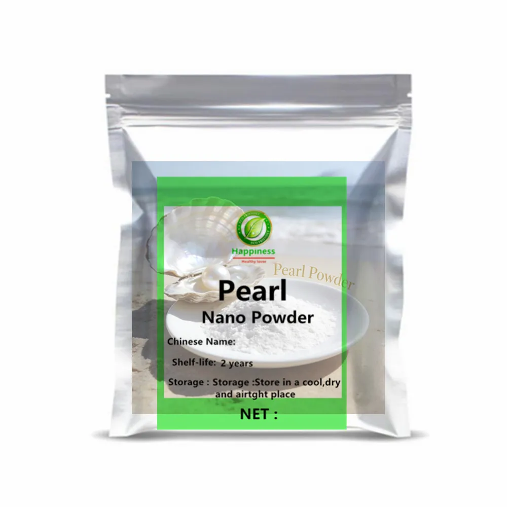 100% Natural Pearl Powder Ultrafine Nano Grade Fresh Ground Pure Pearl Powder For Facial Skin Brightening Acne Repair DIY Beauty