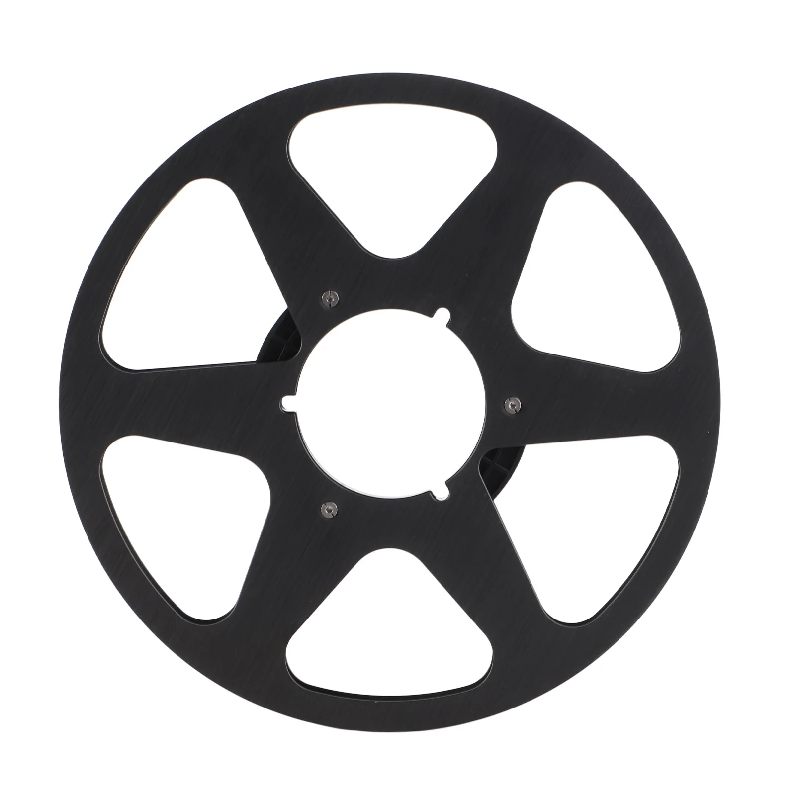 10 inch open haspel opnamereel 6 gaten geluidsdichte aluminium opnamereel lege haspel voor 1/4 inch tapes aluminium opnamereel opnamereel
