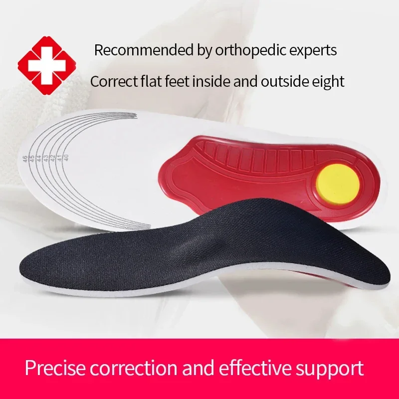 2 Paar Premium-Einlegesohlen mit hoher Fußgewölbestütze, Gel-Pad, 3D-Fußgewölbestütze für Plattfüße, für Damen und Herren, orthopädische Fußschmerzlinderung, Dämpfungskissen – Detail 3