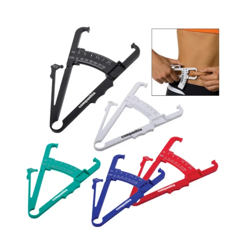 Personal Body Fat Caliper Skin Analyzer Measure Charts Fitness Slim Keep Health Tester Body Fat Monitor Sebum Meter Folder