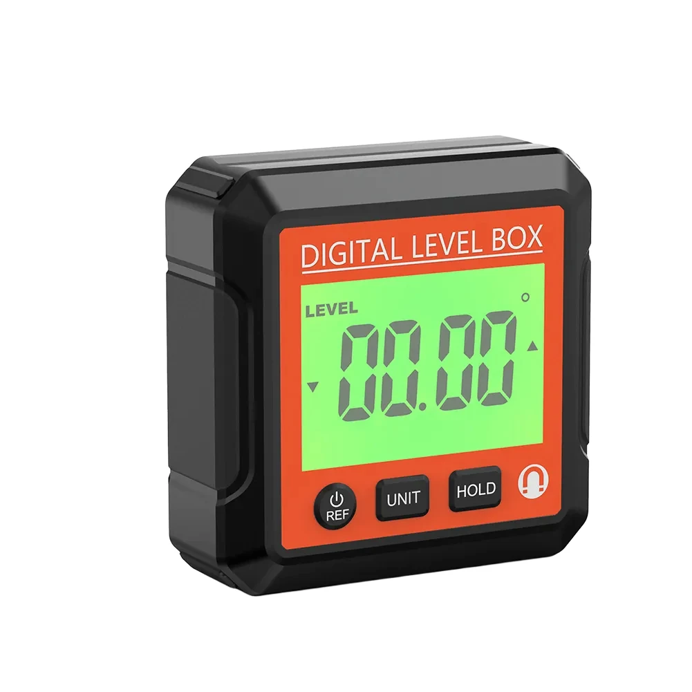 Strong Magnet Inclinometer Angle Measurement Construction Tool Angle Measurement Compact Design Dual Measurement Modes