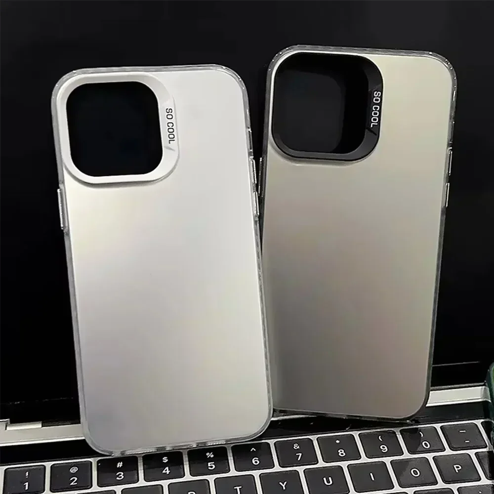 For Vivo V17 Russia Case For Vivo 2015 Y9S Y51 V2026 V2029 Matte Silver IMD Plain Colorful Cover iQOO U5x U3x Shockproof Case