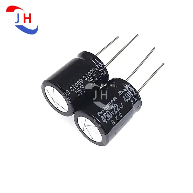 5PCS Electrolytic Capacitor 450v22uf 16*20 BXC/BXA high Frequency Long Life 7.5mm Foot Distance 450V 22UF