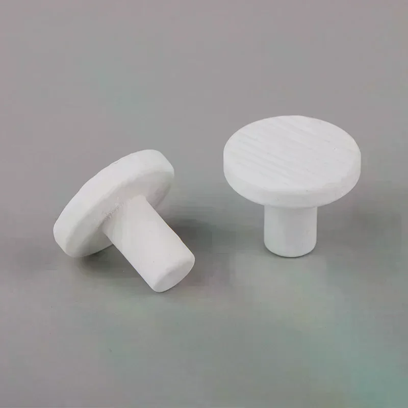 Fish Tank Coral Base T Shaped Aquarium Coral Support Ceramic Stand Plug Reproduction Base Coral Frag Rack