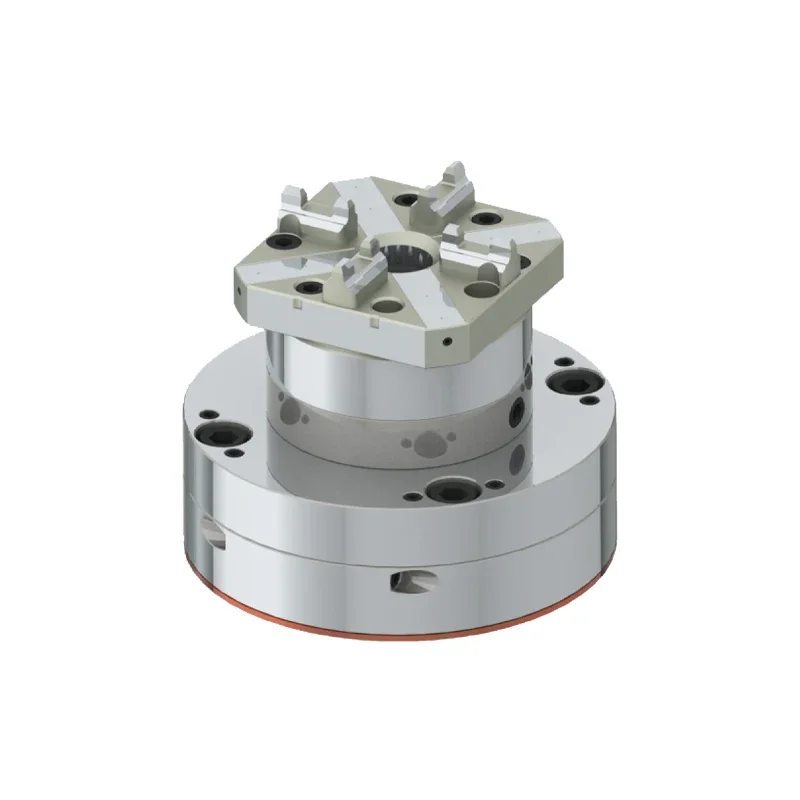 

2025Chinese Stainless Steel SY-ER013 4 Jaw Self Centering Lathe Chuck 80 square EDM Pneumatic Chuck